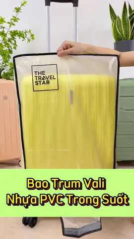 Bao Trùm Vali Nhựa PVC Trong Suốt Dẻo Bền 👍 #baotrumvali #vali #dulichvietnam #xuhuong  @Trần Ngọc Huyên 💫 