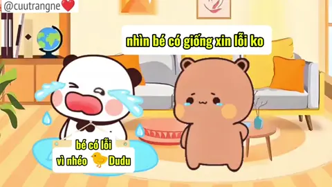 Dudu khóc mất cái tai #一二布布 #bubududu #bubu #dudu #fyp 