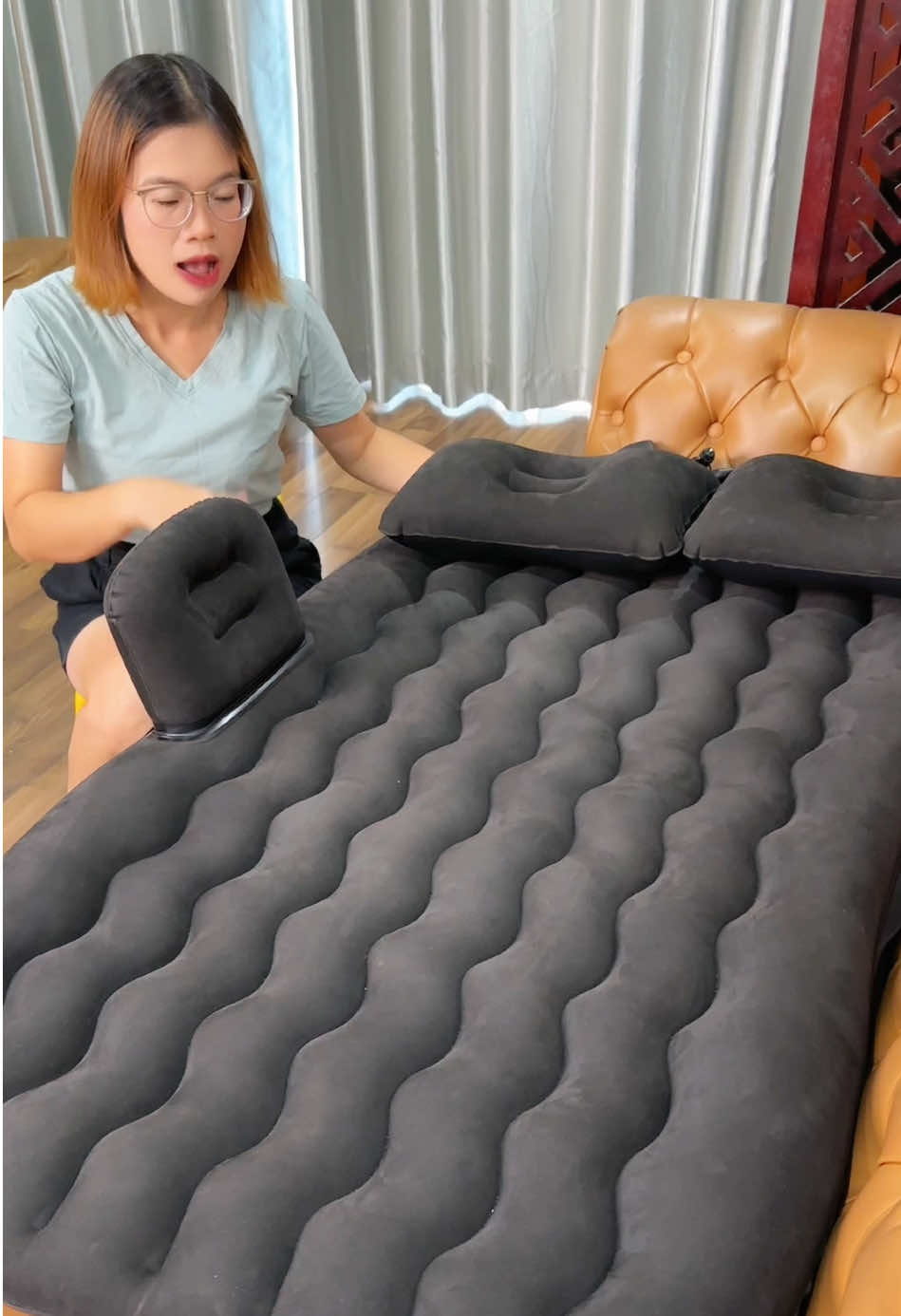 Đệm hơi ô tô chỉ từ 315k, giá có thể thay đổi khi hết khuyến mãi, săn trong giỏ hàng nha #kimthanhday #demhoioto #demhoixeoto #xuhuong 