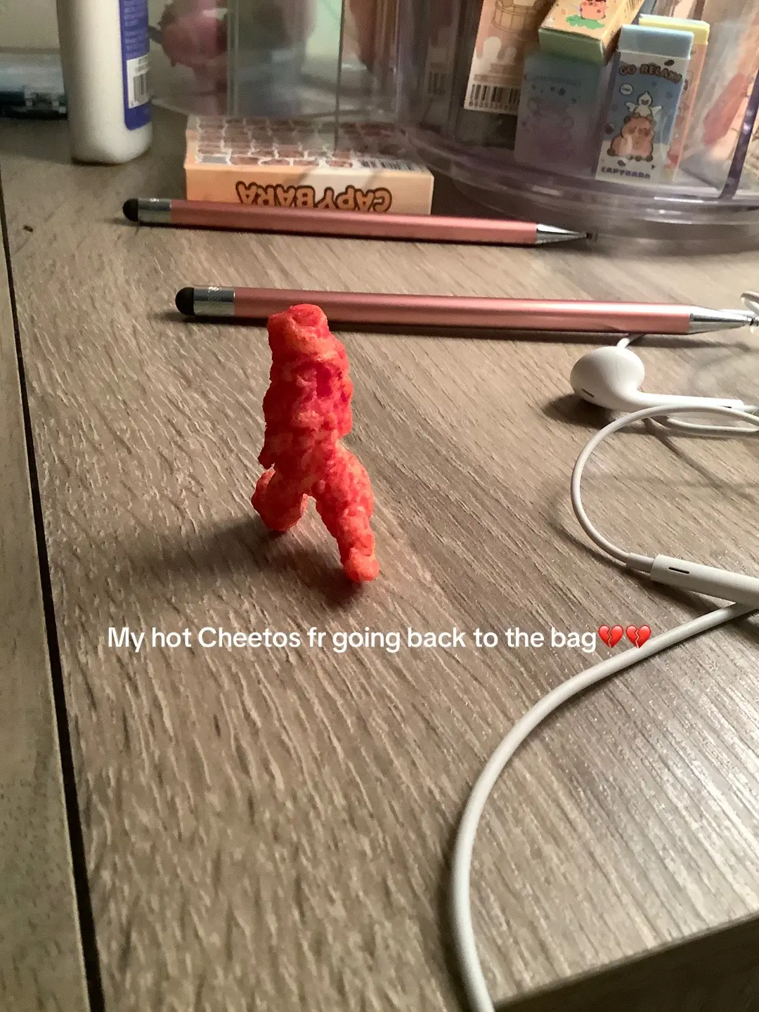 Whyd I find it like that🥀🥀#walkingcheetos #fyppp #hotcheetos #whyisyourunning💔