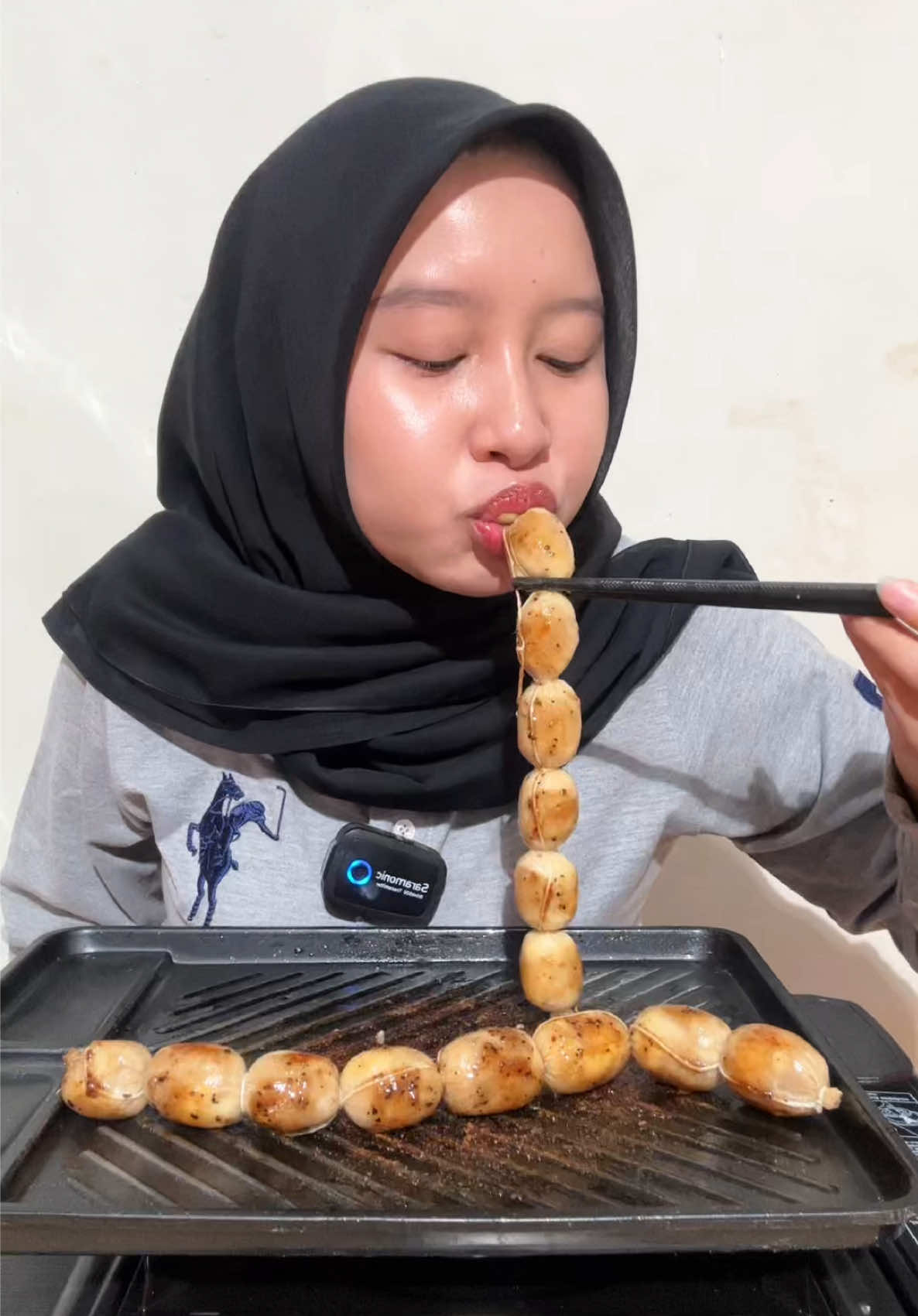 makan sosis ularrr🐍 #xyzbca #fyp 