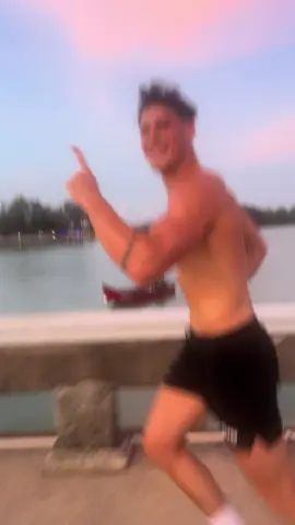 Sunset run 🌅.  #fyp #foryou #phuket #thailand #Running 