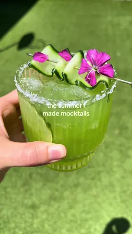 It’s a mocktail summer ☀️🍹 #summerdrinks #mocktails 