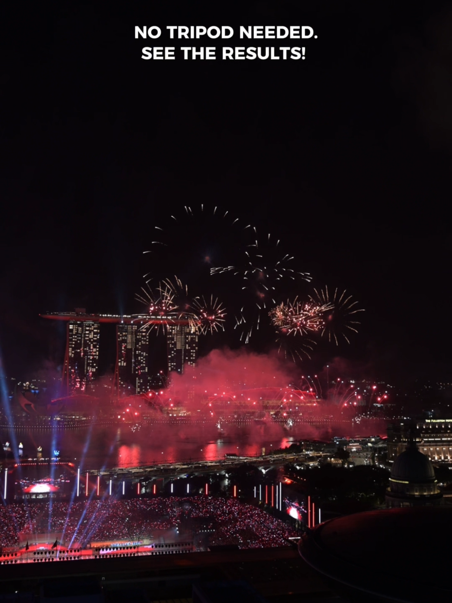 Look mum no tripod 🙌!  Check out how #NikonCreator Joel Chew uses his #Z5II 📸 to capture stunning fireworks footage 🎆. #NikonSG #Nikoncreators #NikonZ5II #fyp #foryoupage #fireworks #phototips #ndp2025 #nationalday #singapore