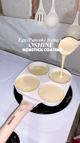 Napakaperfect lalo na kung mahilig ang mga junakis nyo sa pancake! #pancakepan #oshine #oshinenonstickpan #eggpan 