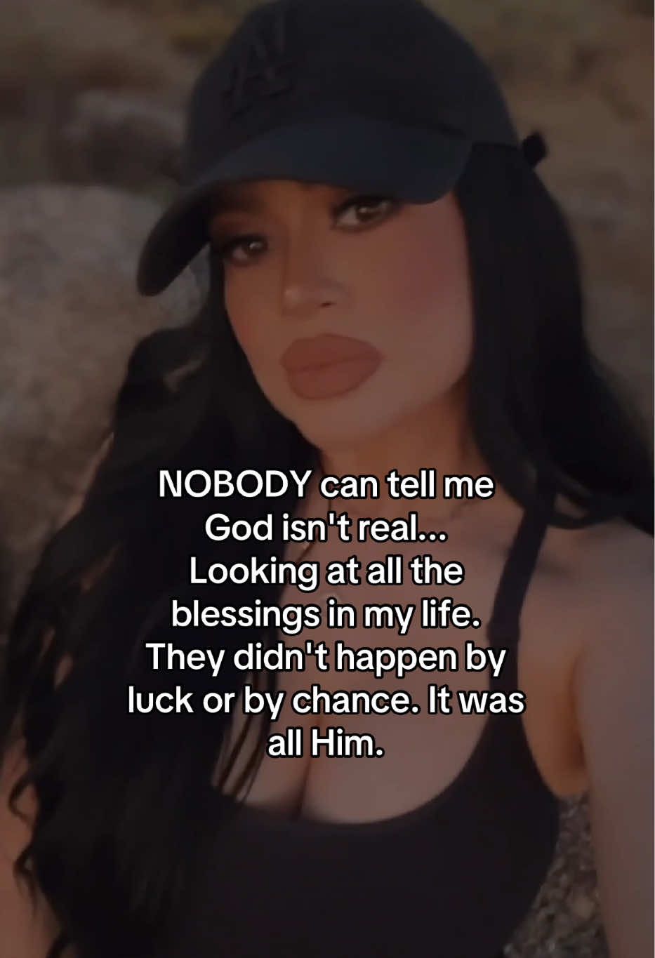 NOBODY can tell me God isn't real... Looking at all the blessings in my life. They didn't happen by luck or by chance. It was all Him. #godfirst #godsblessings 