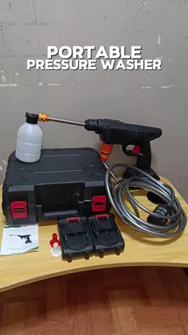 kung may kotse o motor ka Kaylangan mo to  #fyp #pressurewasher #portable #wireless #carwash #motorwash 