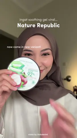 si viral @NATURE REPUBLIC OFFICIAL sekarang ada versi barunya~?  #NatureRepublic #NatureRepublicIndonesia #OneGelMultipleBenefits #soothinggel 