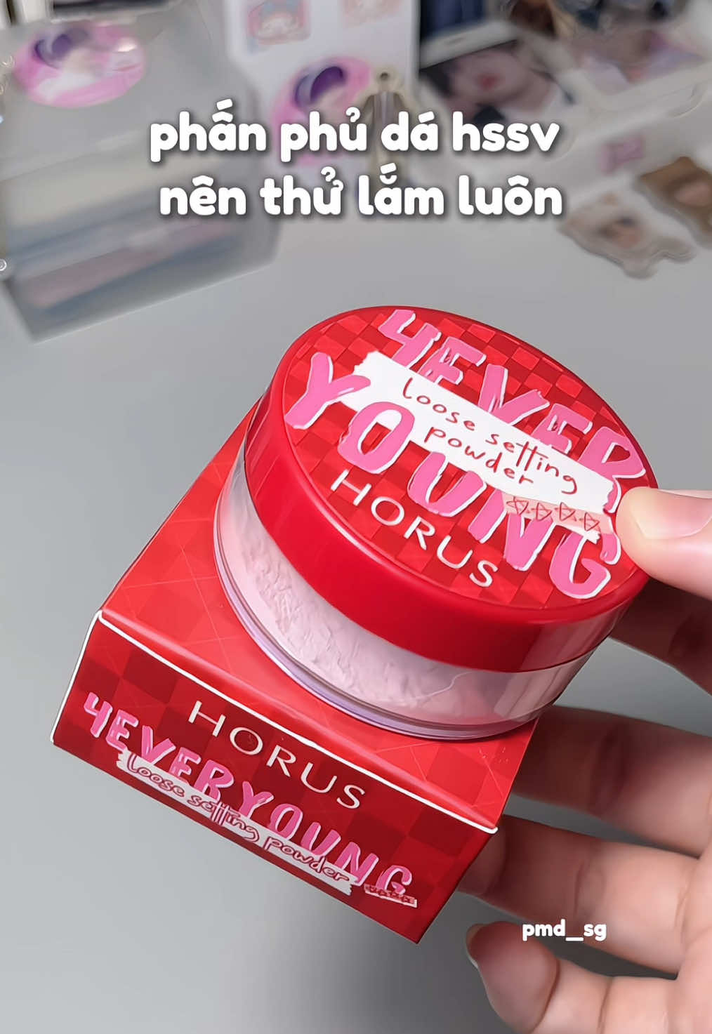 dá hssv mà chất lượng oke quá nè 😻✨ #unbox #review #horusvietnam #4everyoungloosesettingpowder #makeup #phanphu #reviewlamdep #goclamdep #xuhuong #tiktok #fyp #tts #viral #trending #muataitiktok #pmd_sg 