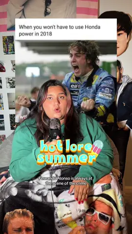 the Fernando lore list: grocery shopping, kalamari, Crashgate, peaches, Spygate, samurai, Red Bull, dinner with friends, amnesia.. the list never ends  #fernandoalonso #f1tiktok 