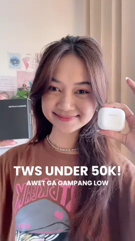 penemuan terbaik💡 tws under 50k super duoer awettt‼️ #thinkplus #twsbluetooth #lenovothinkplus 