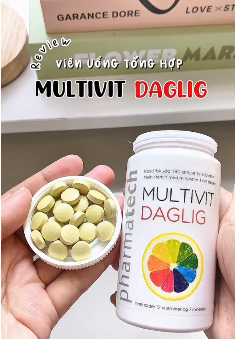 Dạo này chăm bảo vệ sức khoẻ hẳn :))) #multivitdaglig #pharmatech #multivitamin #vienuongtonghop #fy #xuhướng 