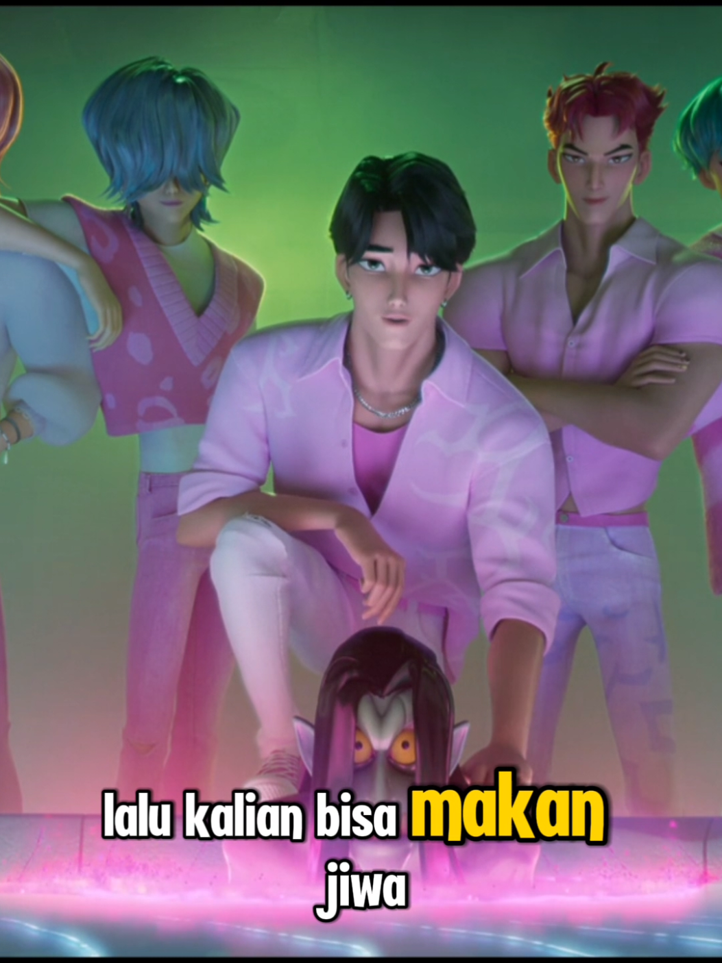 ini dia boyband vs girlband 😂 #filmclips #movie #kpopdemonhunters 