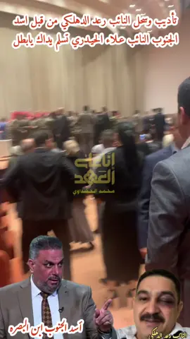 #أسد الجنوب ابن البصره النائب علاء الحيدري ربي يحفظك