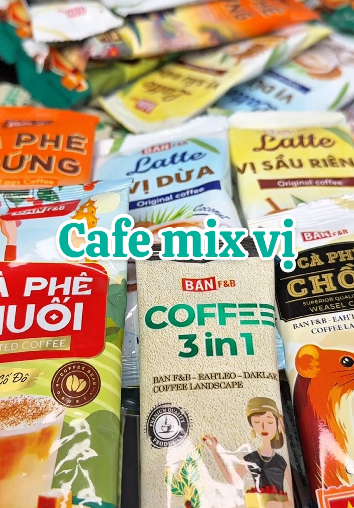Túi cafe mix tận 6 vị quá hời cho anh chị mình luôn #diemthuyriviu #review #cafeviet #cafemixvi #cafeban #cafeban6vi 