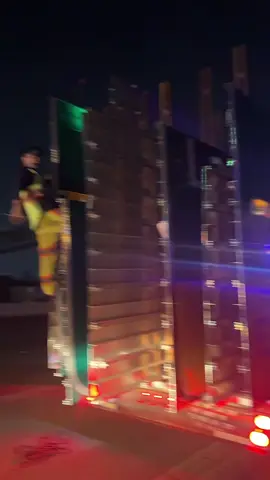 🔥🔥🔥👷🏼‍♂️🤘🏽 #Htx #fyp #fypシ゚viral #foryoupage #fy #city #roadwork #roadwork #htown #night #nightshift #nightwork #nightroutine #stayfocused #45north #610 #hustle 