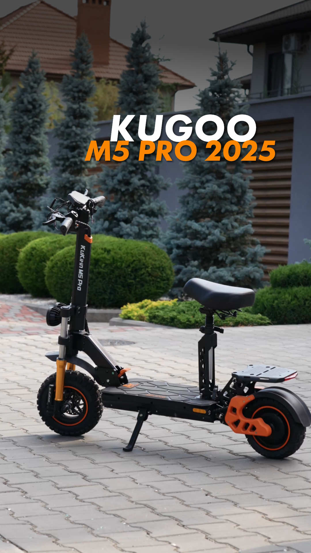 Kugoo Kirin M5 Pro - це твої нові враження від електросамокату 🔥  Усі твої маршрути до роботи, по справах, до дому тепер вже й не такі важкі, спека перетворюється на вайб поганяти в вітерцем 🔥 ⚡️Двигун - 1000 Вт  ⚡️Запас ходу - до 70 км  ⚡️Топова система гальм та підвіска преміум класу ⚡️Інноваційна система освітлення  Таку модель обирають, коли шукають найкраще рішення🔥 Замовляй на сайті kugoo.net.ua вже зараз 🔥 #електросамокат#електросамокатиукраїна#ecodrive#електротранспорт#kugookirinm5pro