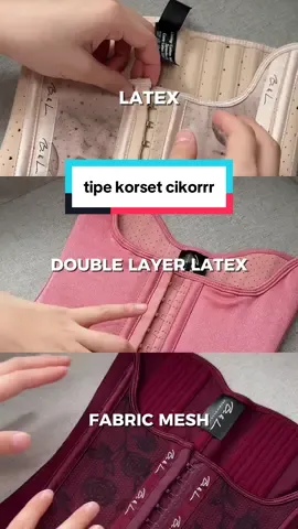 Yang suka bingung sama tipe korset cikor, sini udah mimin jelasin yawwwwww