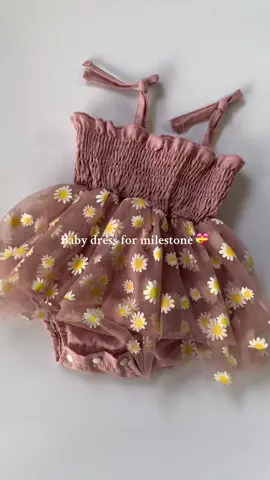 0-6 months baby dress #fyp #foryou #fyppppppppppppppppppppppp #babydress #milestone 