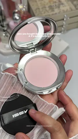 + it's on sale now! @Issy Cosmetics #issy #pinkpowder #makeup 