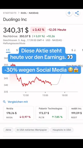 Das wird interessant, ich hol mir Popcorn und schau den Aktienkurs heute Abend an 🤣 Was denkt ihr zu der Aktie? #aktienkaufen #besteaktien #aktienfreunde #depot #aktien  Disclaimer: Das Investieren in Wertpapiere ist mit Risiken verbunden. Ihr handelt immer auf eure eigene Verantwortung! Bitte betreibt dabei immer eure eigene Recherche. Das gilt sowohl für Gebühren, Kennzahlen als auch für die Qualität von Aktien, ETFs und sonstigen Wertpapieren. Die genannten Informationen oder Kennzahlen wurden nach bestem Wissen und Gewissen notiert. Dabei besteht keine Garantie auf Richtigkeit oder Aktualität der Daten. Die genannten Informationen stellen keine Anlageberatung und auch keine Aufforderung zum Kauf oder Verkauf von Wertpapieren oder sonstigen Finanzprodukten dar. Es handelt sich zu keinem Zeitpunkt um eine Anlageberatung, Empfehlung, Steuerberatung oder sonstige fachliche Beratung.
