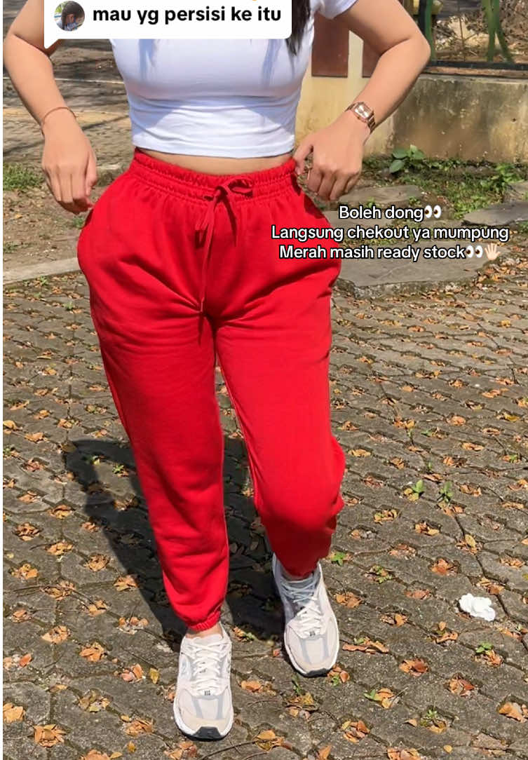 Membalas @Cantikk💫  Buruan sebelum stock sold out😍 #fyp #fypage #celana #celanamurah #fyp #sweatpants #joggers #joggerpants #celanaolahragawanita #celanaolahraga 