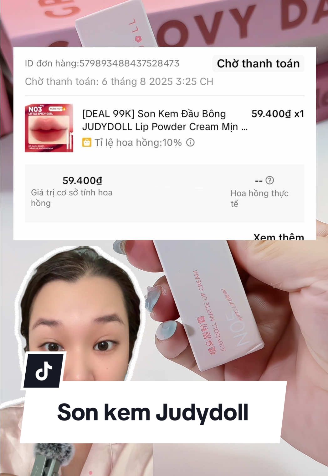 Ê bà nào săn dc giá này cho t lạy 1 cái sao làm dc hay v #sonkem #sonkemli #sonmoi #sonjudydoll #judydoll #makeup #sonmoichinhhang #reviewcamoi #sansale #xuhuong #muataitiktok 