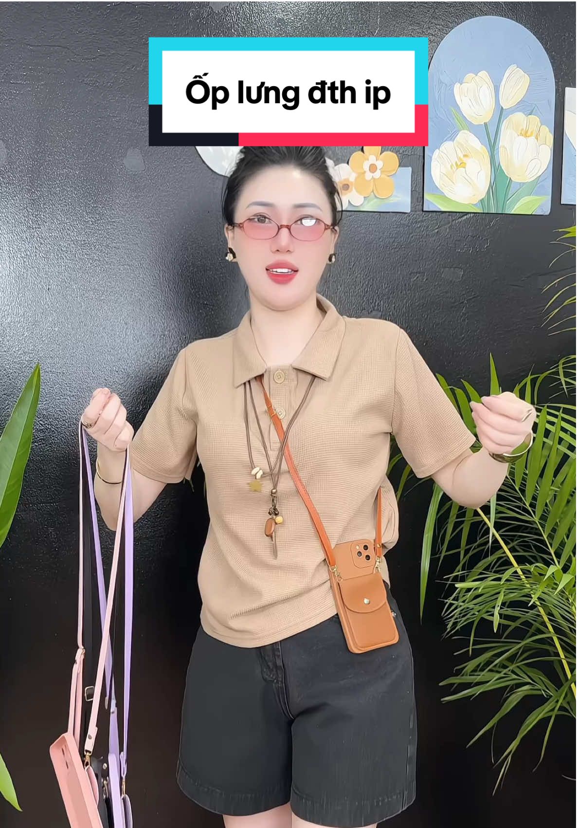 Ốp lưng đth ip có dây đeo chéo #yumydunggi #oplungdienthoaicodaydeo 