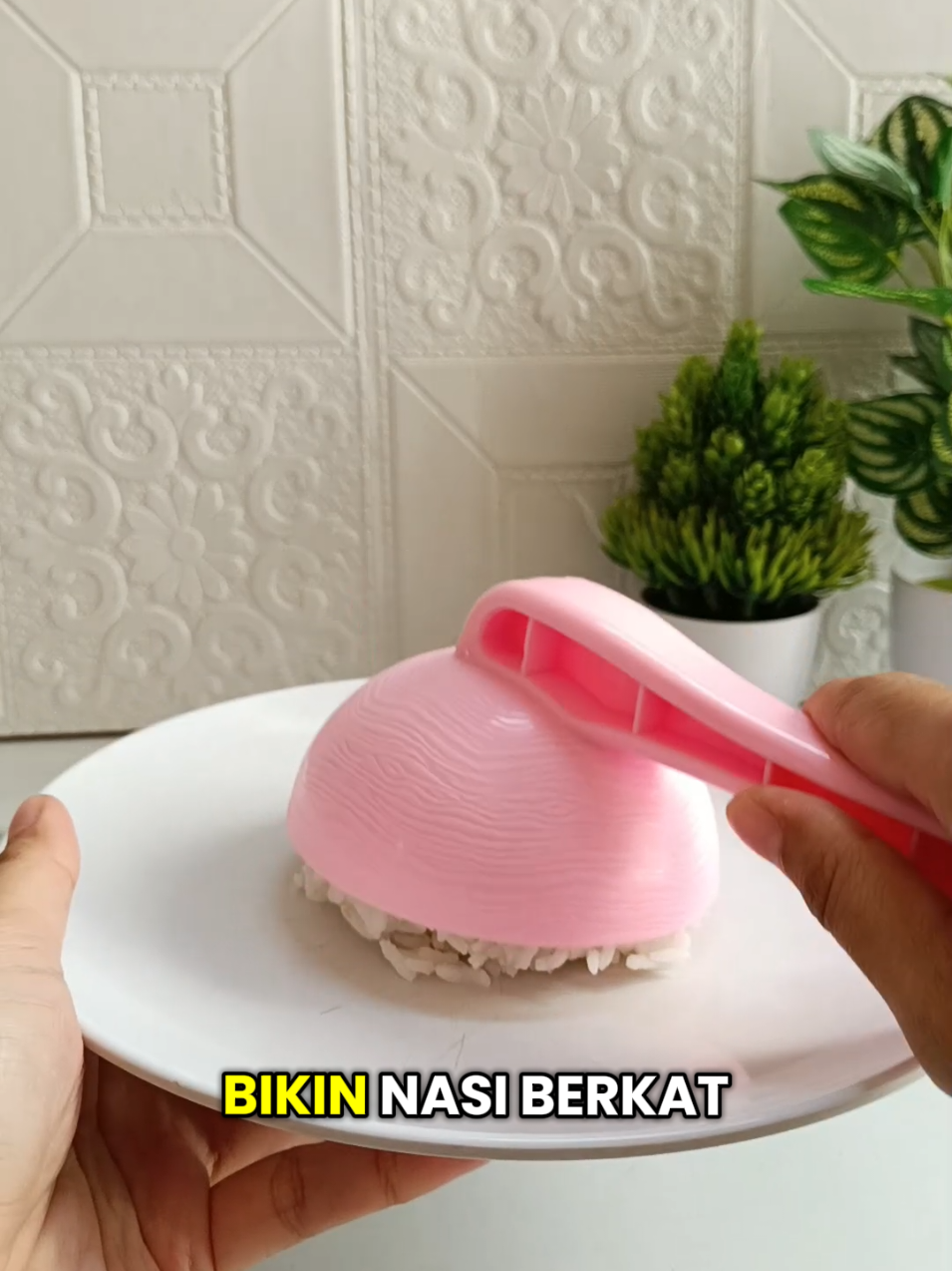#cetakannasibulat #centongnasibulat #cetakannasi 