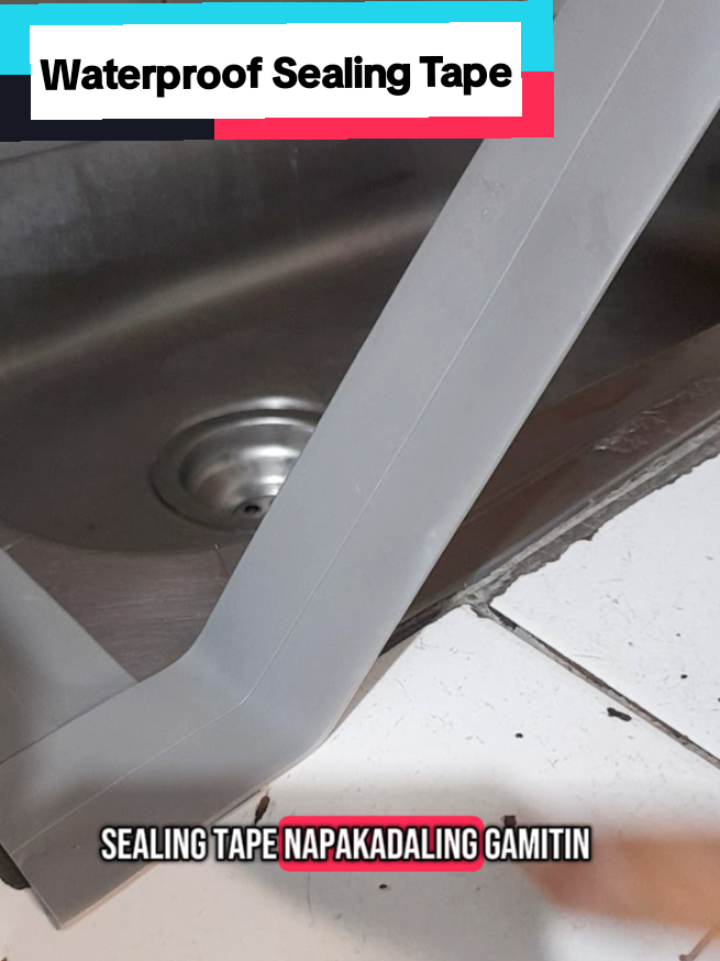 2 roll ang nagamit ko may sobra pa sobrang mura nito. #sealingtape #waterproofsealing #sealingtapeforsink #adhesivetape #waterprooftape #thick #durable #affordable #waterproof #sealingtapewaterproof #sealer #sinksealingtape 