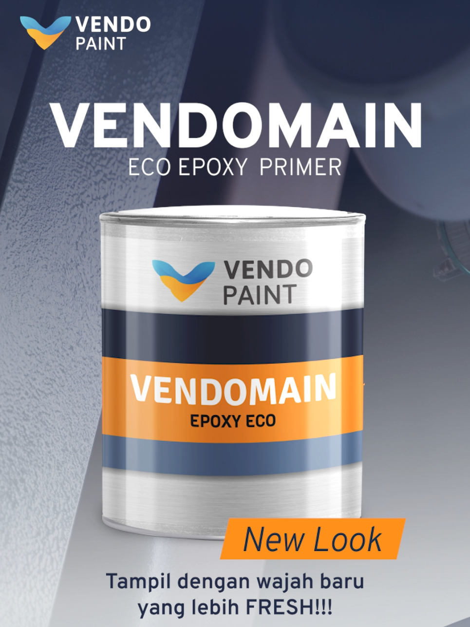Ada yang baru nih dari VENDOMAIN ECO EPOXY PRIMER ukuran kaleng 😍 Tampilan jadi lebih fresh dan yang pasti eye catching! Lebih mudah untuk diingat Sobat Vendo 🫰🏻 Cat Epoxy primer 2k yang memiliki karakteristik daya lekat yang bagus, cepat kering dan pengerjaan mudah. cocok untuk body repair mobil, karoseri dll. Bisa juga di aplikasikan di galvanis. - 🛒 Tokopedia, Tiktokshop, Blibli: Vendopaint Indonesia 🛒 Shopee : Vendopaint Official Store 📲 Info lebih lanjut hubungi WhatsApp : 0812-3322-0055 - #vendopaint #vendopaintindonesia #catinterior #catwaterbase #cattembok #catdinding #cattembokinterior #cattembokberkualitas #catdindinginterior #catdindingrumah #cattembokterbaik #catsolvent #catmeni #catbesi #catmenibesi #catepoxy #catepoxyprimer #catzinchromate #catdasar #catprimer 