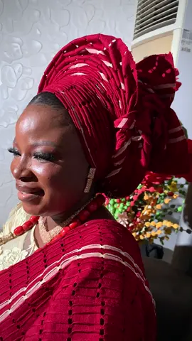 Stunning @ 50.   Makeup and gele @ayanfeworldofcreativity  #ondomakeupartist #fyppppppppp #yorubatiktolk #trendingvideo #geleartistinondo #geleguru #makeupartistsworldwide #ondotiktok 
