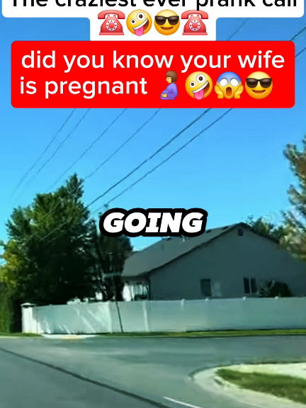 did you know your wife is pregnant 😱😎😇🙏😔 Credits: @The Jubal Show  #phonecall #fyp #prank #radio #funnyy 