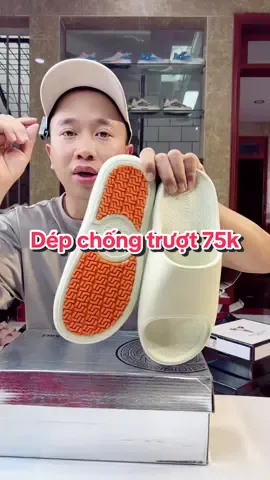 Dép chống trơn trượt đi trời mưa, trong nhà tắm,….giá chỉ 75k #manhgiay #deple #depquaingang #depchongtrontruot 