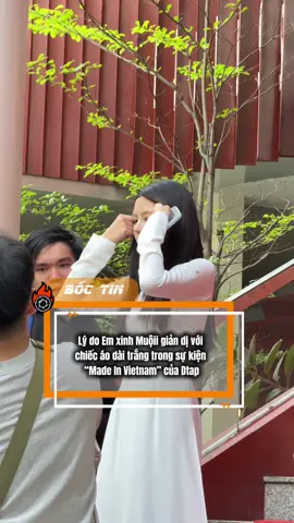 Em xinh Muộii cực kì dễ thương trong chiếc áo dài trắng tại sự kiện “Made In Vietnam” của Dtap #boctin #xuhuongtiktok #xuhuong #muoii #dtap #emxinhsayhi #madeinvietnam 