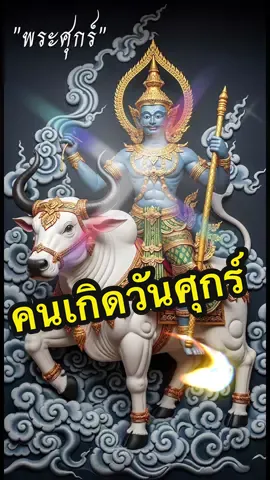 #เทวดาประจำวันเกิดวันศุกร์ คือ #พระศุกร์ หรือ สุกกะเทพบุตร. ท่านเป็นเทพแห่งความรัก ความสุข และศิลปะ. ตามความเชื่อของศาสนาฮินดู ท่านเป็นพี่น้องกับ พระแม่ลักษมี และเป็นผู้ควบคุมเหล่าอสูร #คนเกิดวันศุกร์ 