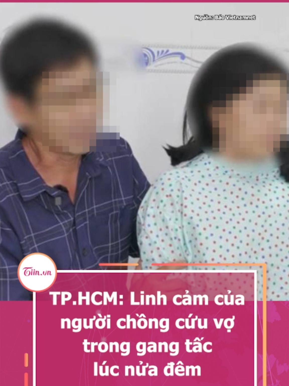 TP.HCM: Linh cảm của người chồng cứu vợ trong gang tấc lúc nửa đêm #tiinnews #tphcm