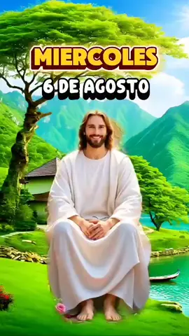 Miércoles 6 de Agosto l Buenos días Dios te bendiga  #oración #delamañana #buenosdiasdios #GraciasDios #Bendiciones 