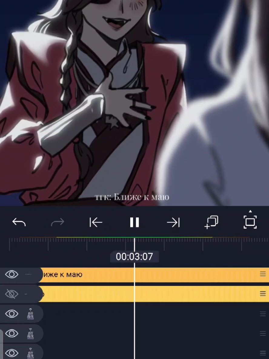 мне нравится хуа Чен на втором кадре. я задолбалась.... #hualian #tgcf #heavenofficialsblessing 