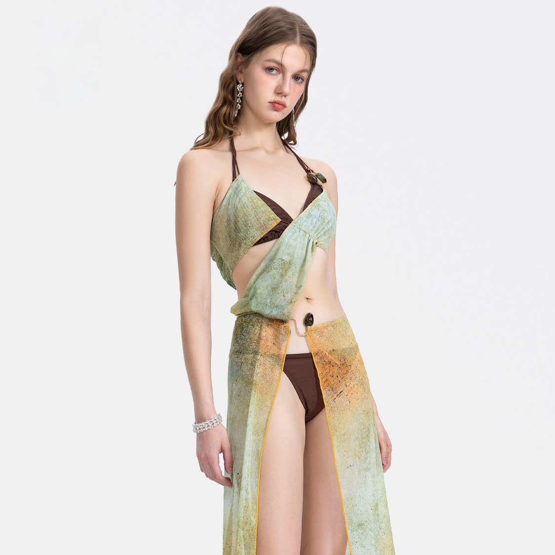 bikini ชุด 3 ชิ้น แฟชั่น ชุดว่ายน้ำ สไตล์เกาหลี ทรงเข้ารูป สไตล์ที่เป็นเอกลักษณ์ ส่งจากไทย beach#ชุดว่ายน้ําแฟชั่น #ชุดว่ายน้ําผู้หญิง #ชุดไปทะเล #ชุดไปทะเล🏖💕😎 #Summer #beachday #bikinis 