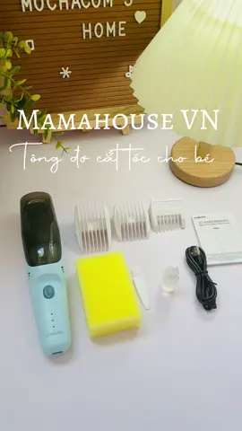 Tăng đơ cắt tóc cho bé vừa cắt vừa hút tóc vào trong các mom ơi #fyp #xuhuong #mevabe #mebimsua #tangdocattocchobe #mevabesosinh #embedangyeu 