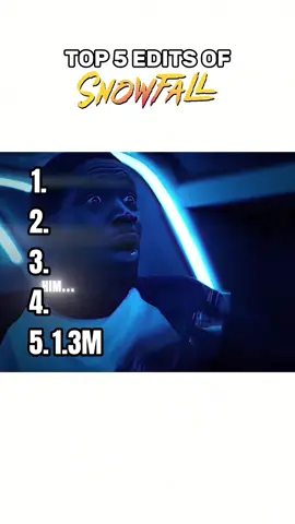 TOP 5 SNOWFALL EDITS #snowfall #franklinsaint #franklinsaintedit #snowfalledit 