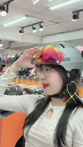 Nón Xe Máy #P05  Lên kính nam châm New 2025 ạ #P10 #Nón #nonpoc #mubaohiem #nonpocxemay #poc 