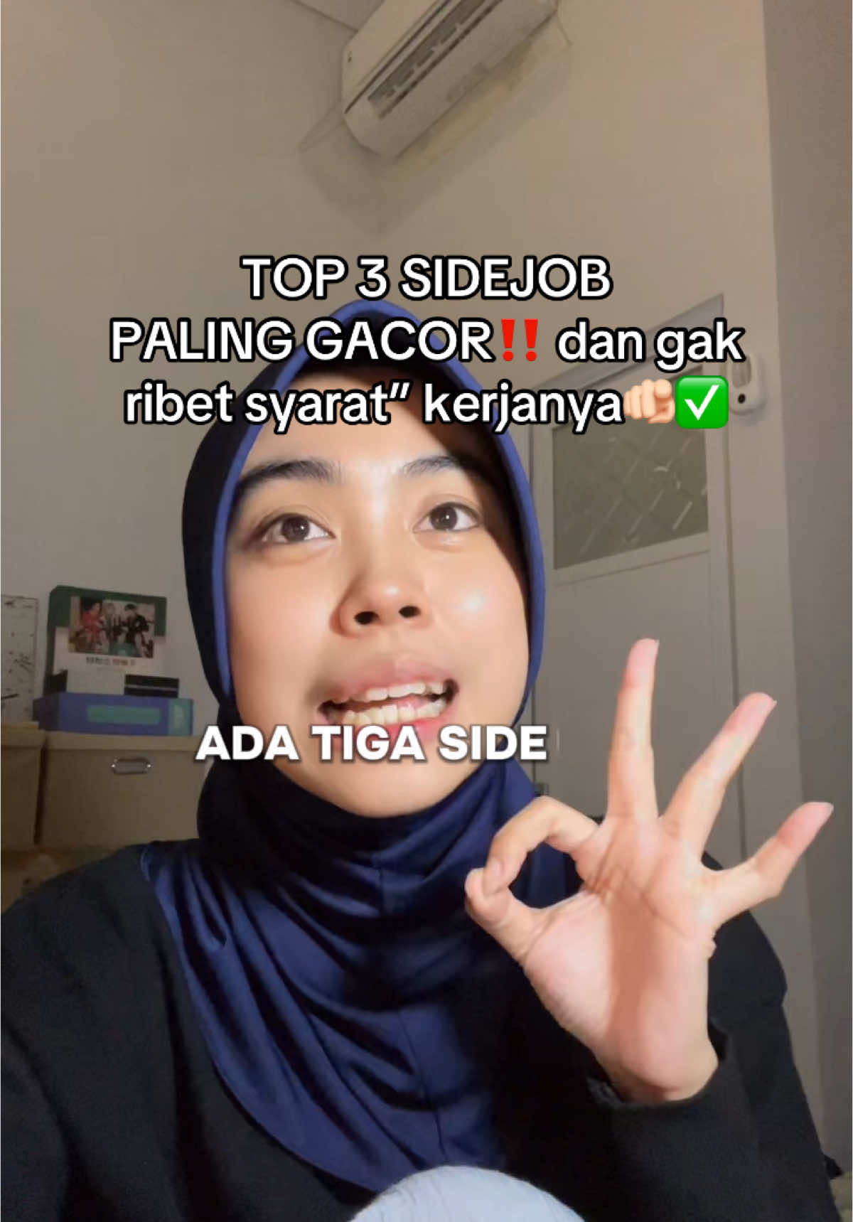 Aku rangkumin 3 sidejob yang emang friendly buat semua org lah‼️⚠️ #sidejob #remotework #remoteworklife #kikumcareer #dummieproject #personalproject #hostlivestreaming #translatorjobs #ugccontentcreator #voiceover #voiceoverartist #voiceoverjobs 