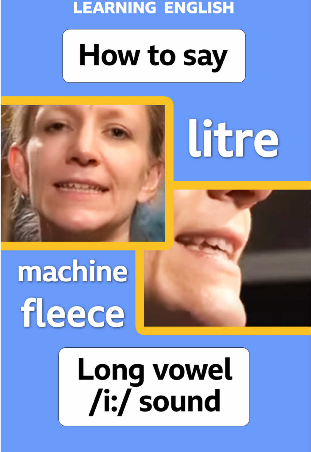 Do you 🫤 struggle with the English long vowel /iː/ in words like ‘me’, ‘keep’, or ‘three’? 😊 You’re not alone, and we’re here to help! This video explains how to 🗣️ pronounce /iː/ correctly, showing you the right mouth shape and giving you plenty of practice with common words. 🤔 Do you know any other words with the /iː/ sound? ✍️ Put them in the comments below! #english #englishteacher #pronunciation #englishlearning #ee #phonetics #englishpractice #britishenglish #learnenglish #englishpronunciation #esl #speakenglish #bbc #iː