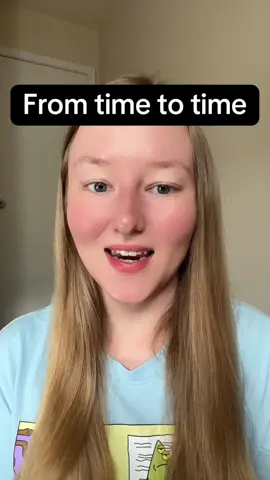 From time to time #ingles #InglésFácil #inglesbasico #inglesrapido #AprendeInglés #inglesahora #inglesfacil 