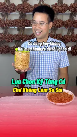 Lựa chọn kĩ càng từng củ hành #hanhphitruongphe #dacsankinhmonhaiduong #nhahang #hanhphikinhmon #ocop #hanhphi 
