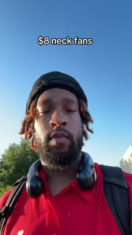 The best neck fan out right now ,This is definitely for my people who like to go on long walks #Fyp #neckfan 