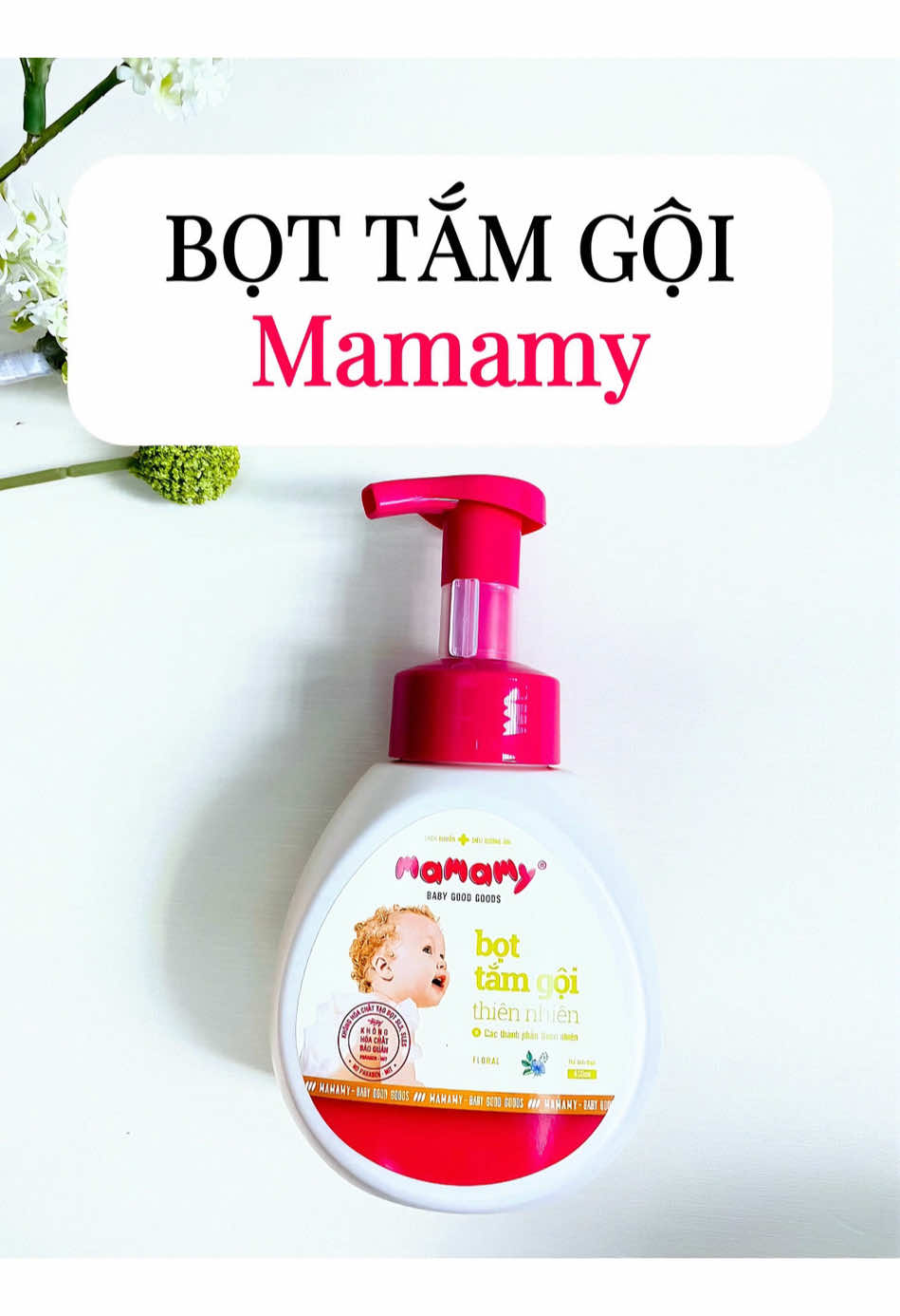 Bọt tắm gội Mamamy #mesocreviewbaby #unboxing #review #mevabe #mamamy #bottamgoimamamy 