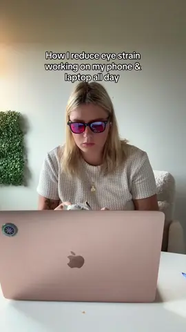 Great for protecting you against blue light #bluelightglasses #bluelight #redglasses #circadianrhythm #eyestrain 